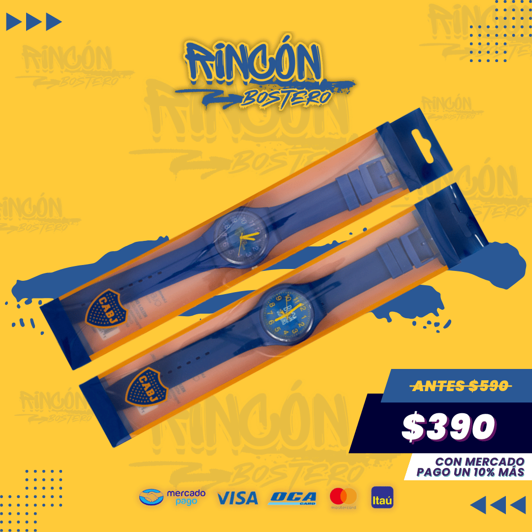 Reloj Pulsera Boca Juniors
