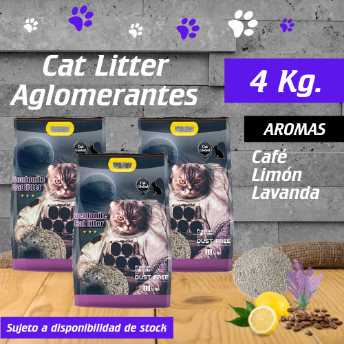 Arena Aglomerante CatLitter 4kg  