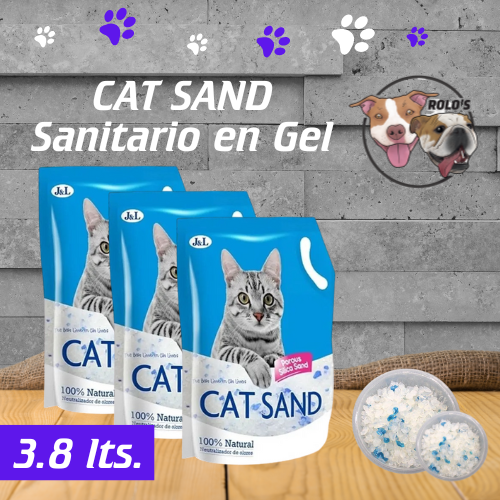 Sanitario en Gel Silica CatSand - 3.8 lts