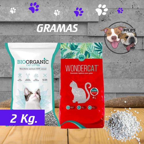 Piedras Blancas/Gramas - 2 kg