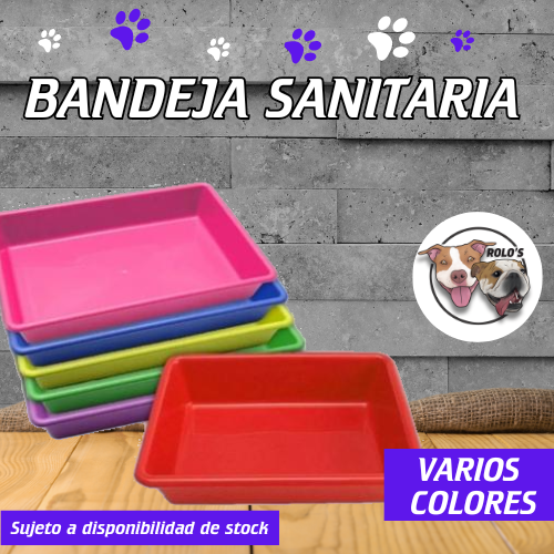 Bandeja sanitaria simple