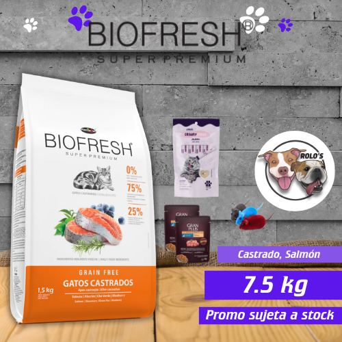Biofresh Gato Castrado 7.5kg 
