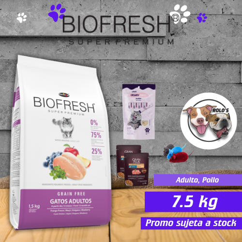 Biofresh Gato Adulto 7.5kg 