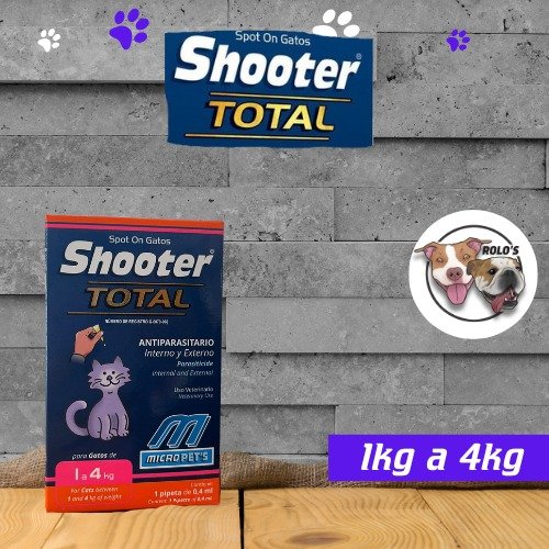 Shooter Total para gatos 1 - 4 kg