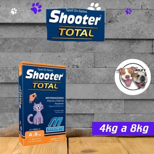 Shooter Total para gatos +4 kg