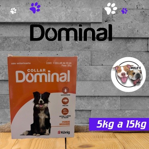 Collar antipulgas Dominal 5 - 15 kg