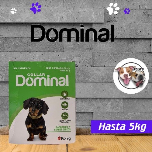 Collar antipulgas Dominal hasta 5 kg