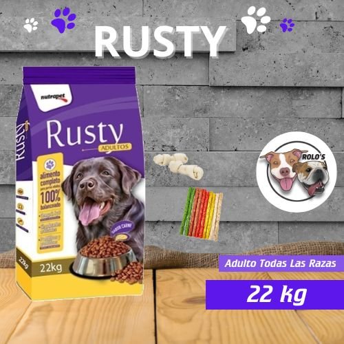 Rusty Perro Adulto 22 kg 