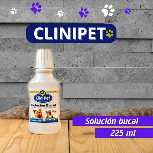 Solución bucal Clinipet 225 ml