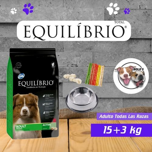 Equilibrio Perro Adulto 15+3 kg 