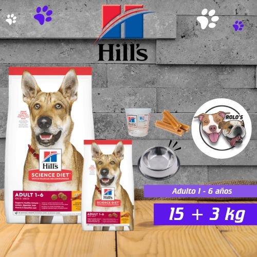 PROMO Hills Perro Adulto 15+3 kg