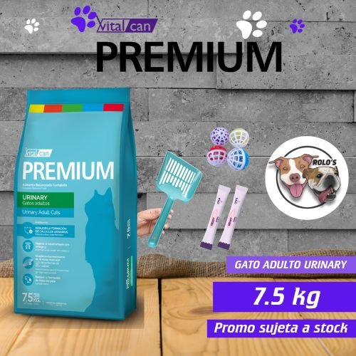 Premium Gato Adulto Urinary 7,5 kg