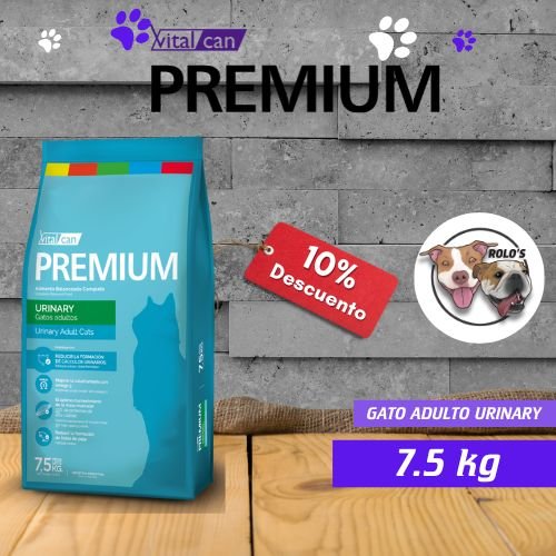 OFERTA!! Premium Gato Urinary 7,5 kg con 10% OFF