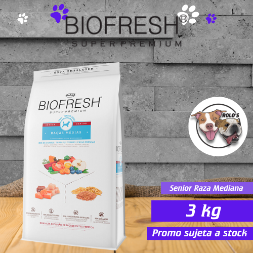 Biofresh Senior Raza Mediana 3kg