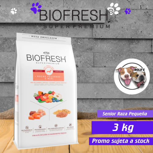 Biofresh Senior Raza Pequeña 3kg