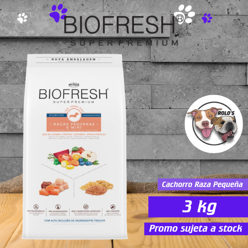 Biofresh Cachorro Raza Pequeña 3kg