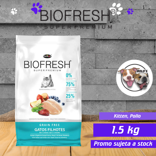 Biofresh Kitten 1.5kg sabor Pollo