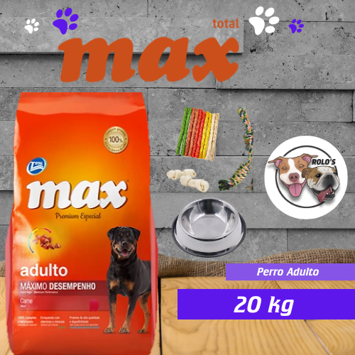 Max Desempeño Perro Adulto 20 kg 
