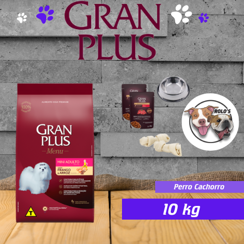 Gran Plus Adulto Raza Pequeña 10 kg