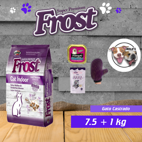 Frost Gato Adulto Indoor 8,5 kg