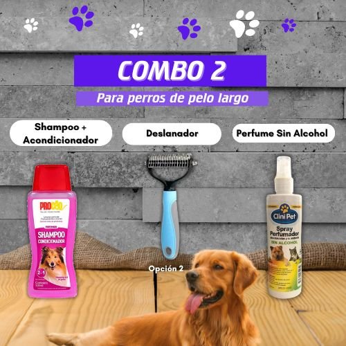 COMBO 2 - Pelos largos