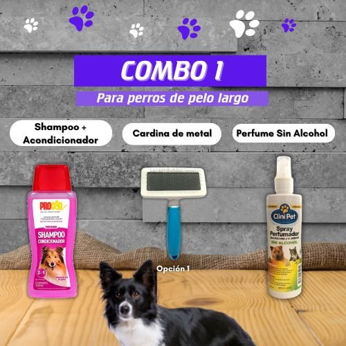 COMBO 1 - Pelos largos