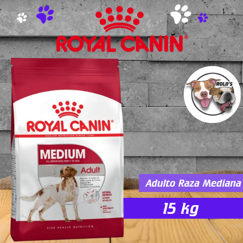 Royal Canin Adulto Raza Mediana 15kg