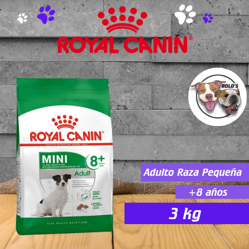 Royal Canin Adulto Raza Pequeña +8 años 3kg
