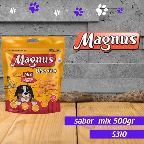 Galletitas Magnus mix 500 gr