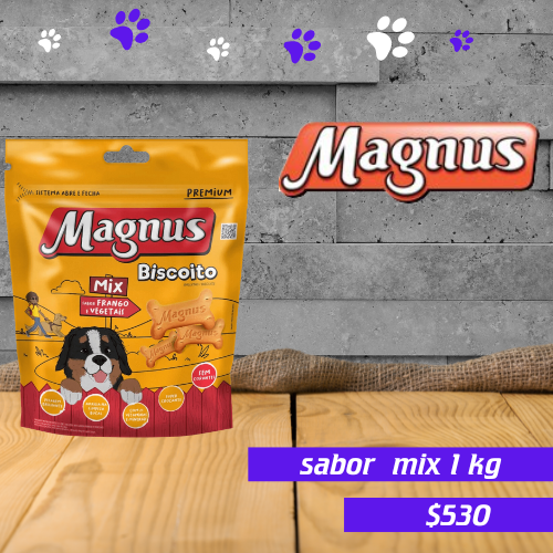 Galletitas Magnus mix 1kg