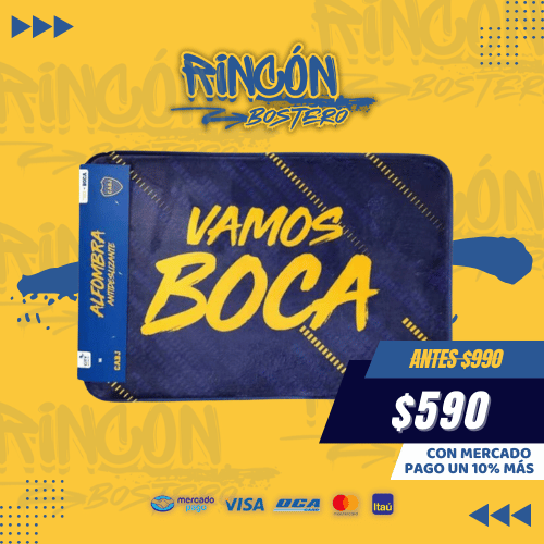 Alfombra Boca Juniors Anti deslizante