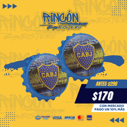 Destapador Tapa Boca Juniors