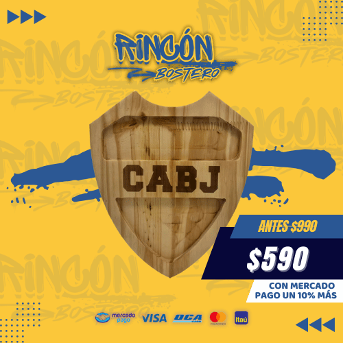 Tabla de Picadas Escudo Boca Juniors