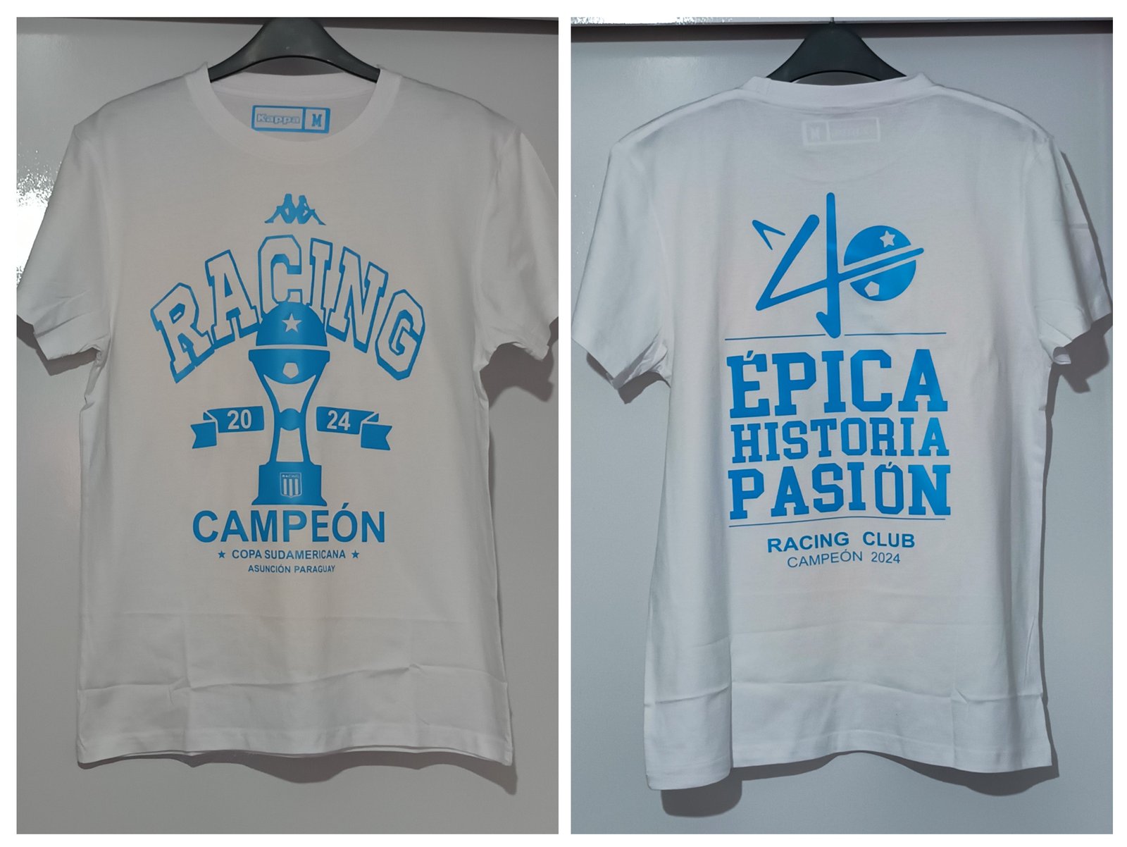 Remera campeón sudamericana 2024 