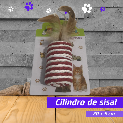 Cilindro de sisal