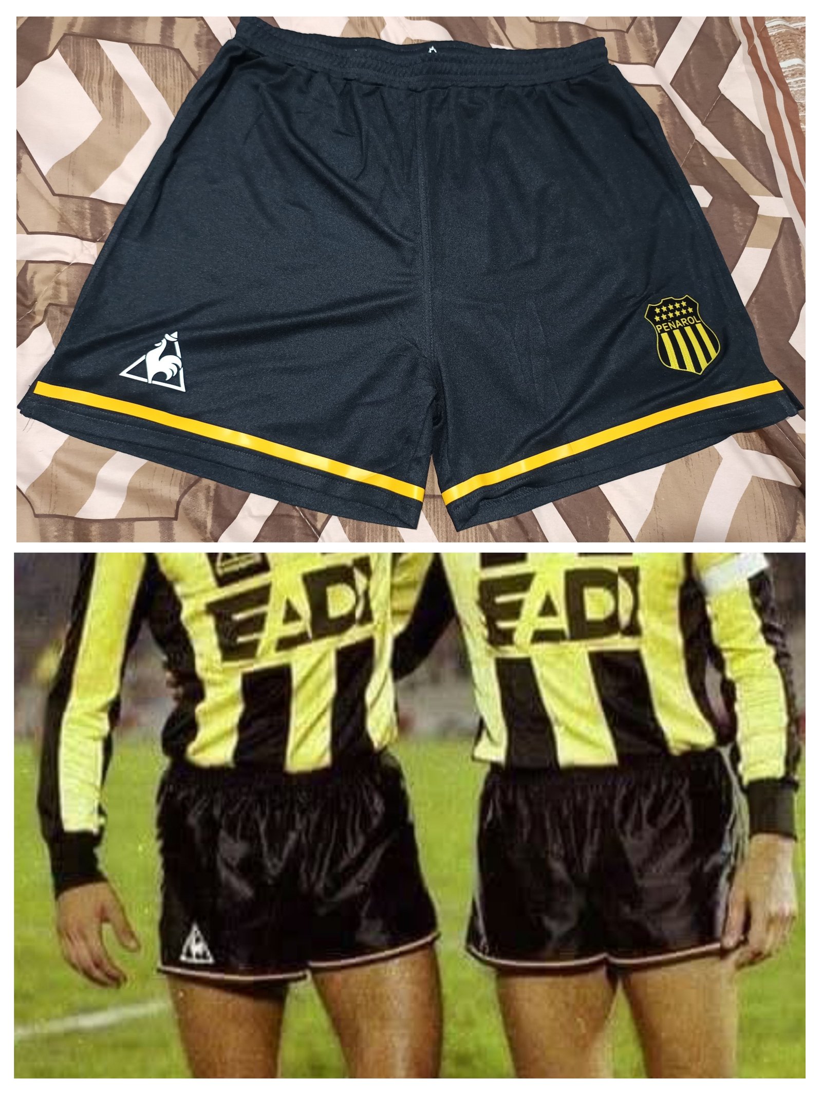 Short retro lecop sportif