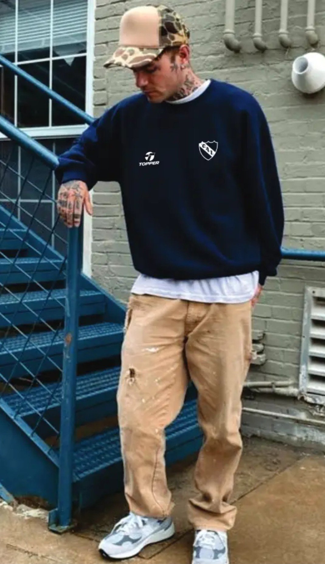 Buzo independiente topper