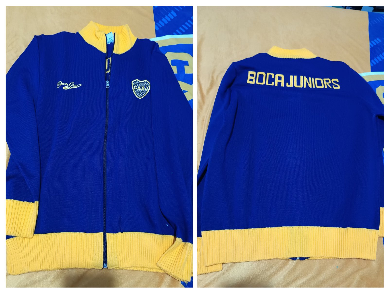 Buzo oficial boca juniors 