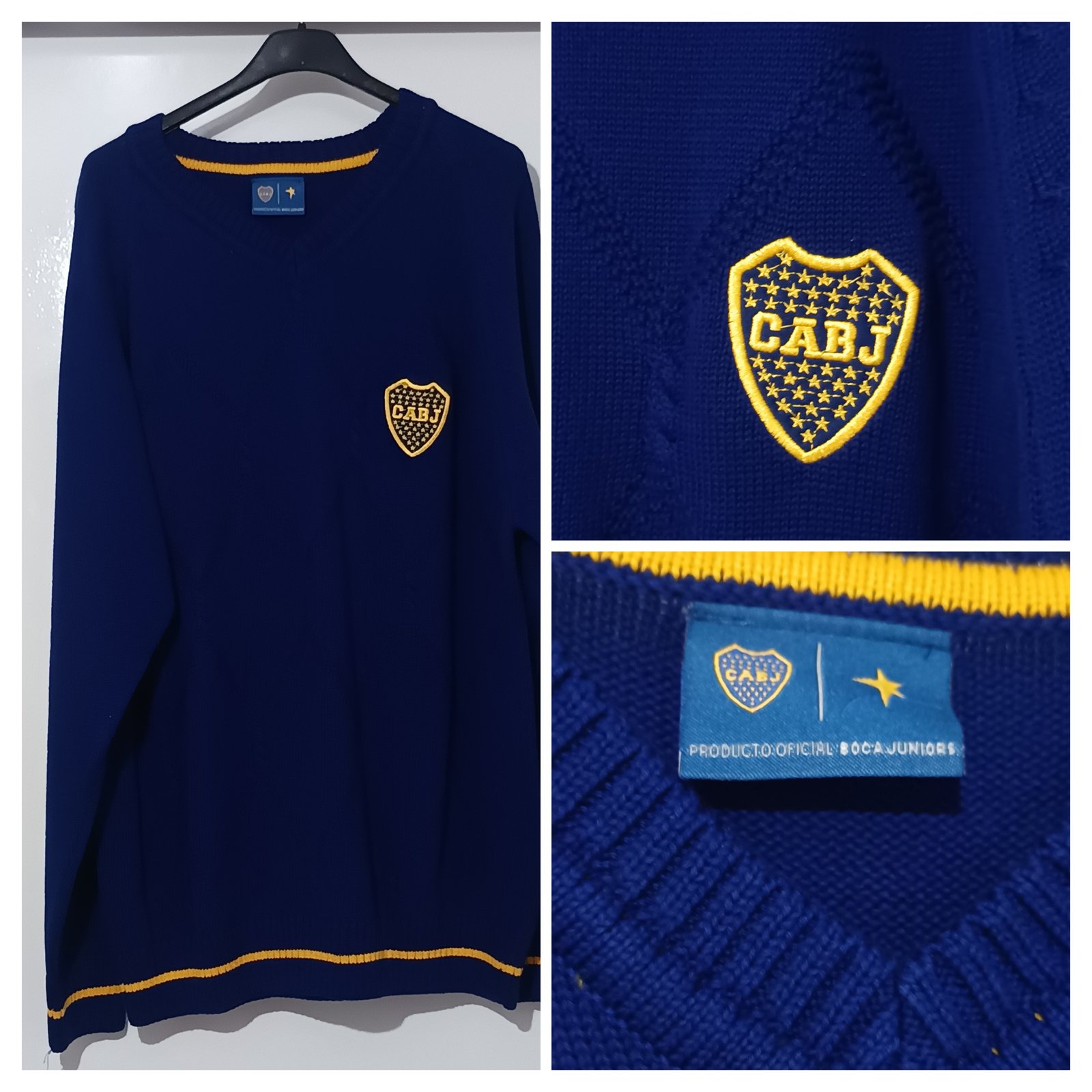 Buzo boca oficial 