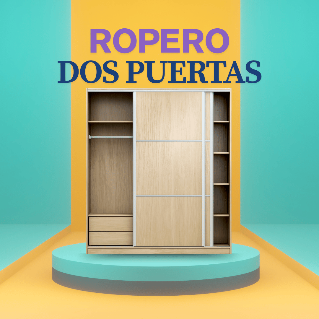 Ropero 2 Puertas corredizas