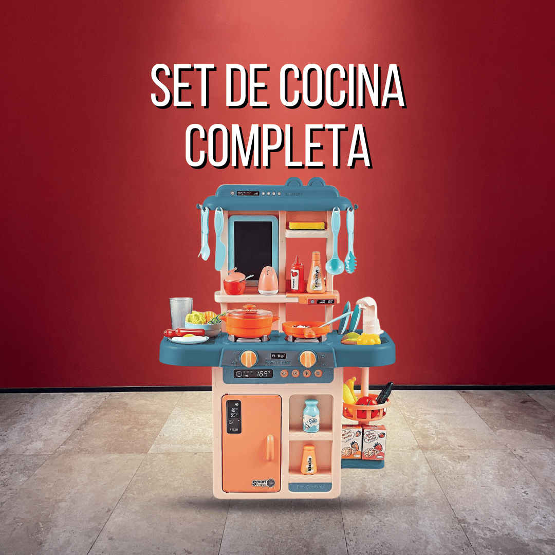 Set de cocina completa niño