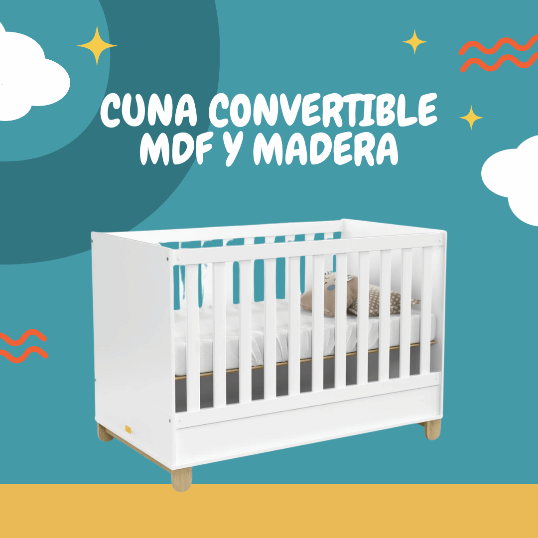 Cuna Convertible Bebe