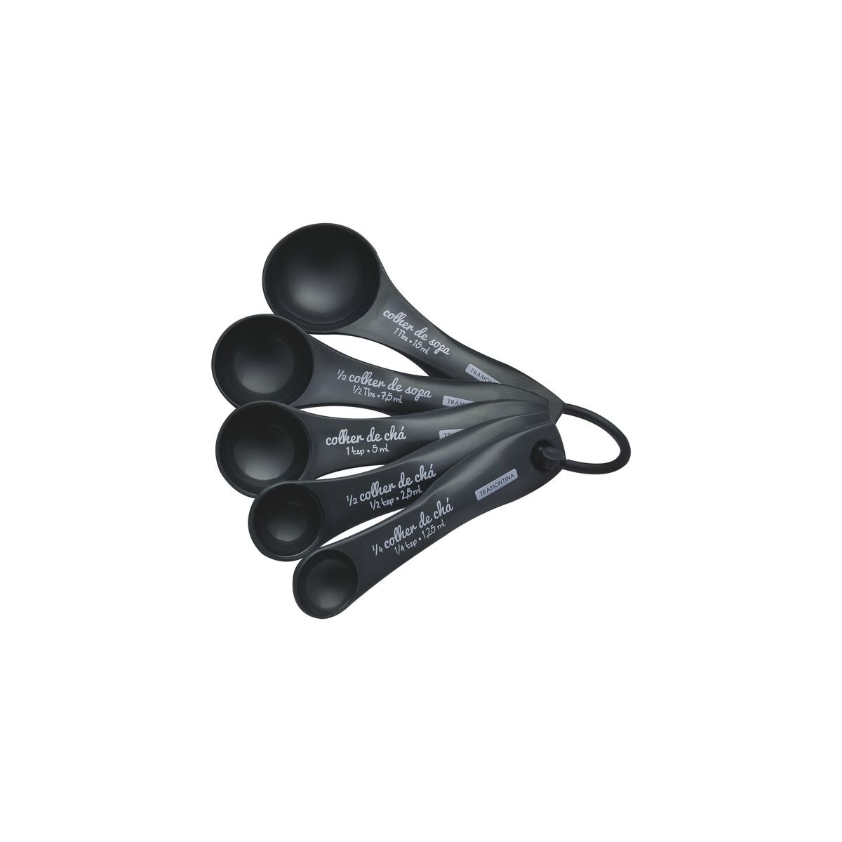 Juego de cucharas medidoras Utilità de 5 piezas