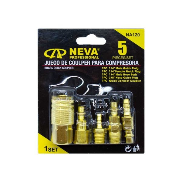 ACOPLE 5PZ P/COMPRESOR DE BRONCE NEVA NA120