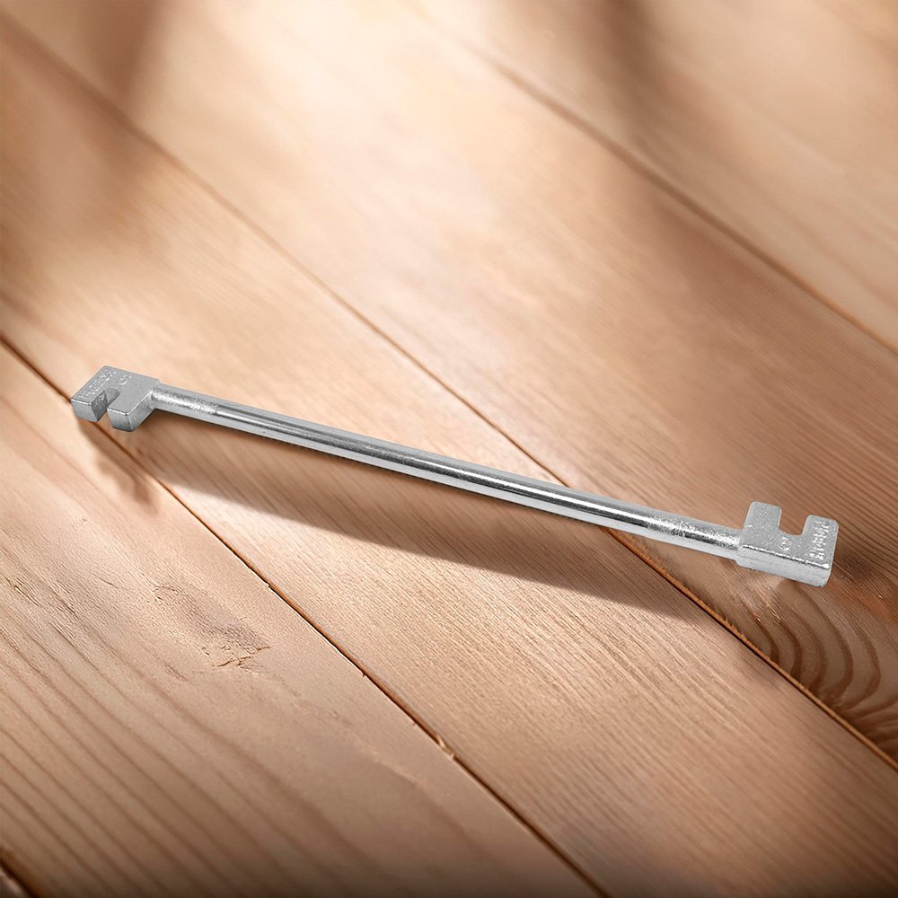 GRIFA METALICA 6MM-8MM LARGO 30 CM