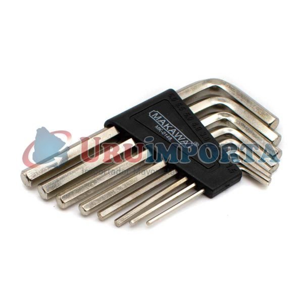LLAVE ALLEN 8PZ CROMADO MAKAWA