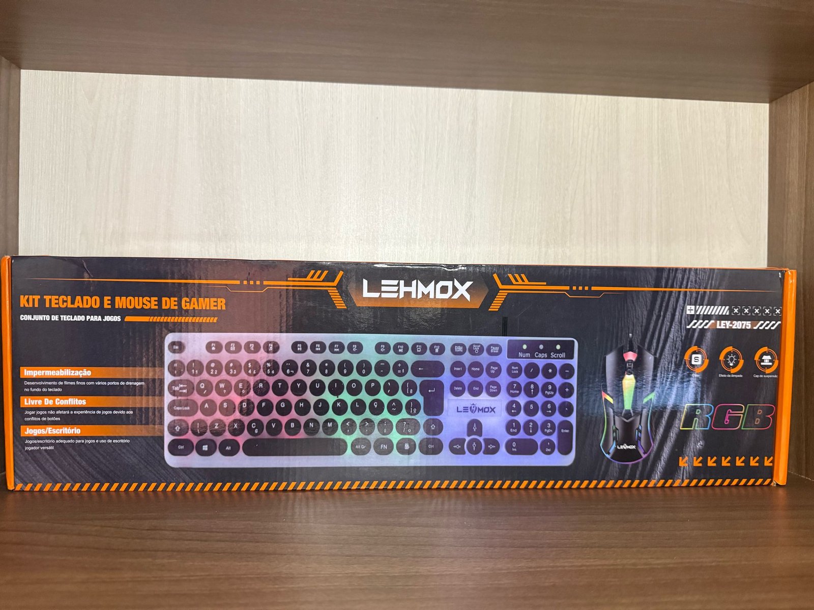 Teclado y mouse Gamer LEHMOX