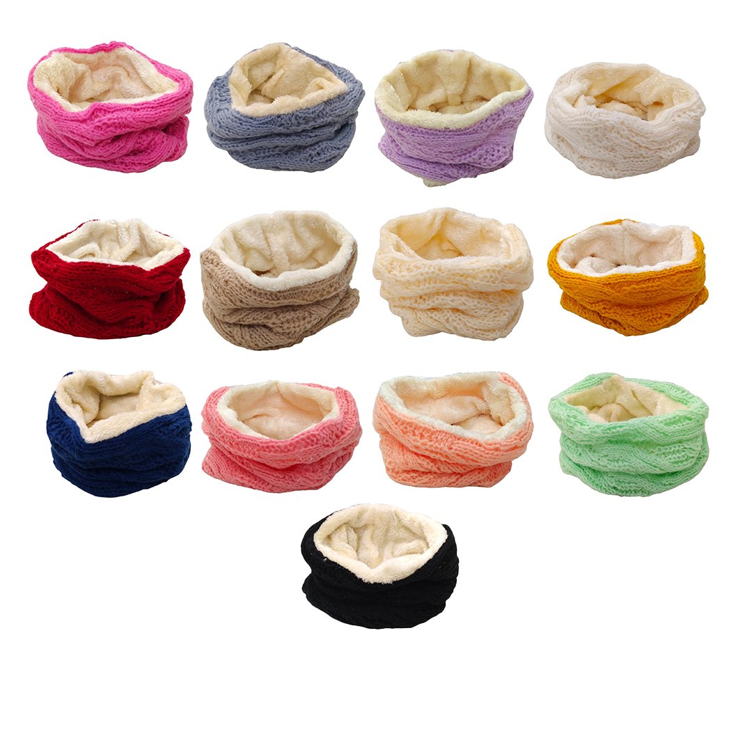 Cuello invierno punto simple